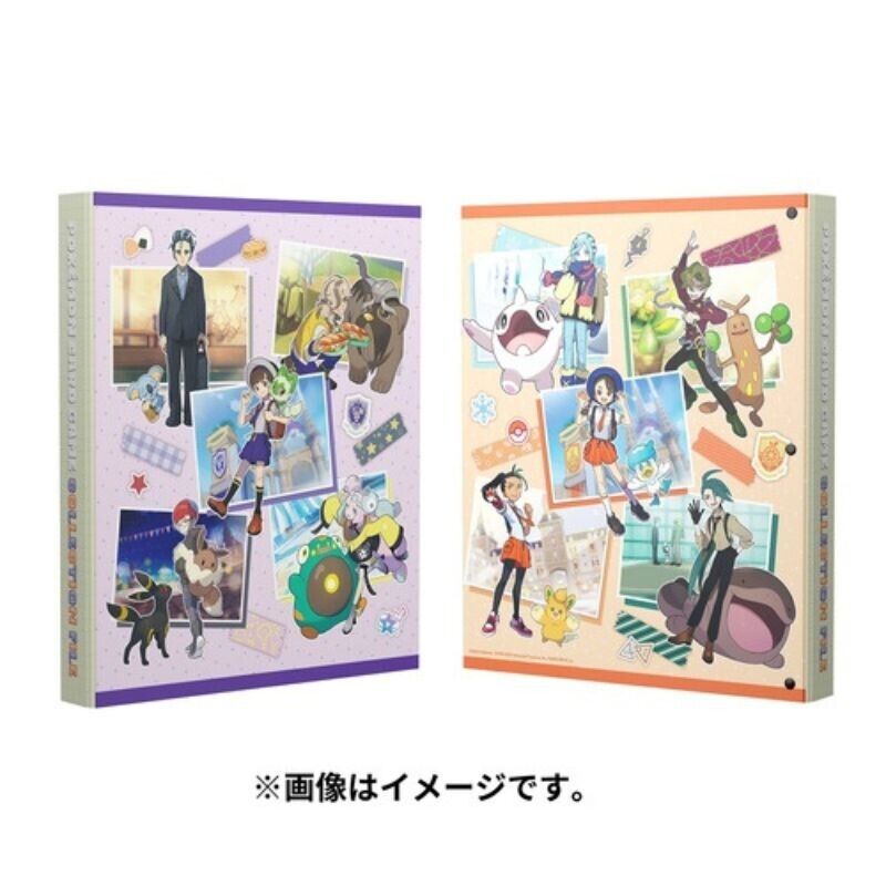 Pokemon Card Collection Binder Pokemon Trainer Paldea Japan OFFICIAL Pokemon Card Collection Binder Pokemon Trainer Paldea Japan OFFICIAL