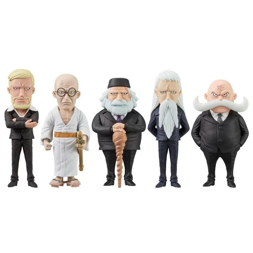 Banpresto One Piece World Collectable Figure Five Elders Set of 5 JAPAN OFFICIAL
