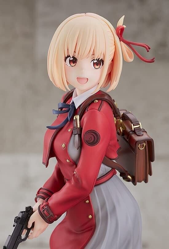 Bom Smile Company Lycoris Recoil Chisato Nishikigi 1/7 Figura Japão Oficial