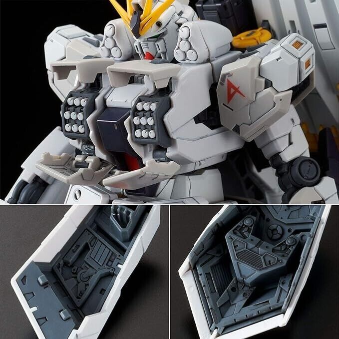 Bandai RG 1/144 RX-93 ν Gundam HWS Figura de acción Japón Oficial