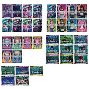 Milky Subway Clear Card Collection Gum 18Pack Box Candy Toy JAPAN OFFICIAL