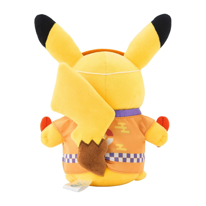 Máscara Original de Pikachu Niwaka de Pokemon Center Ver. Muñeco de peluche Fukuoka R JAPÓN