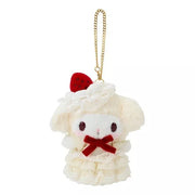 Sanrio My Melody Mascot Bag Charm Strawberry Sponge Cake JAPAN OFFICIAL