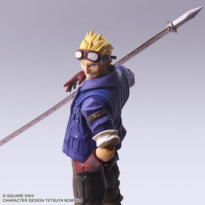 Square Enix Final Fantasy VII Bringen Sie Kunst CID Highwing Action Figur Japan