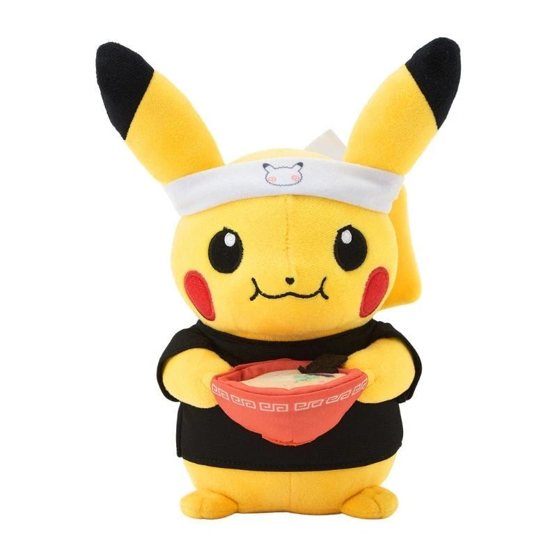 Pokemon Center Original Pikachu Ramen Ver. Fukuoka R Plush Doll JAPAN OFFICIAL