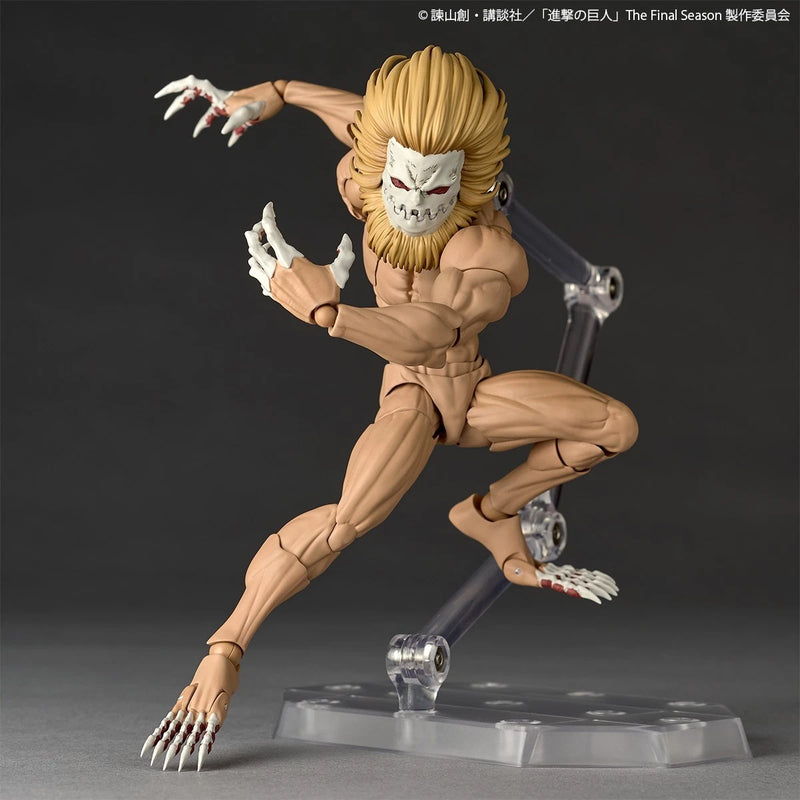 Kaiyodo Revoltech Amazing Yamaguchi Attack on Titan Jaw Titan Action Figure