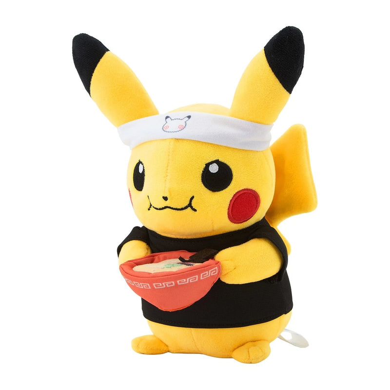 Pokemon Center Original Pikachu Ramen Ver. Fukuoka R Plush Doll JAPAN OFFICIAL
