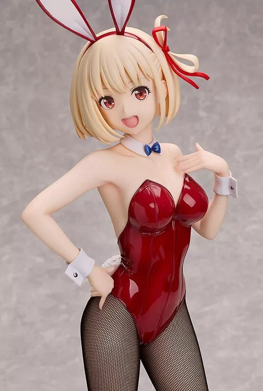 Lycoris retrocede Chisato Nishikigi Bunny Ver. 1/4 figura oficial de Japón