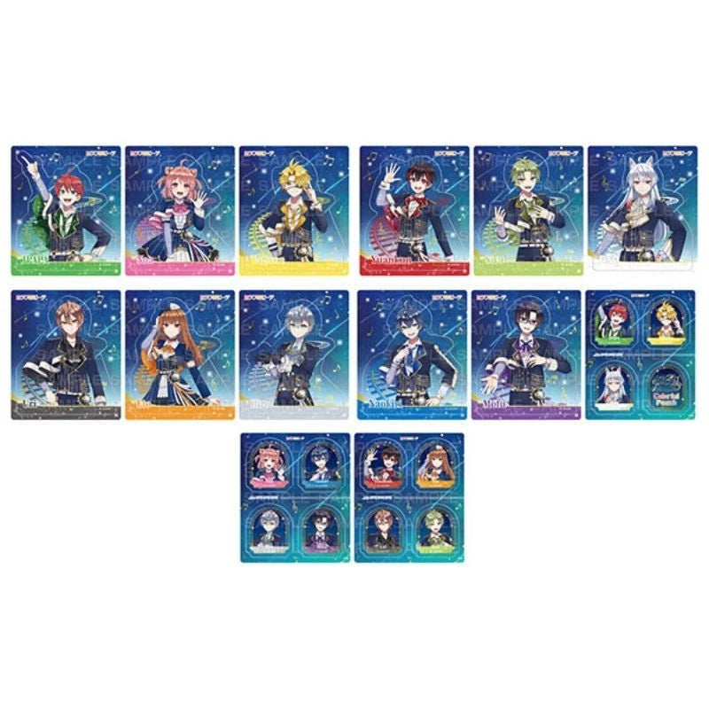 Colorful Peach Magnet Collection Gum Symphony Express 14Pack Box Candy Toy JAPAN