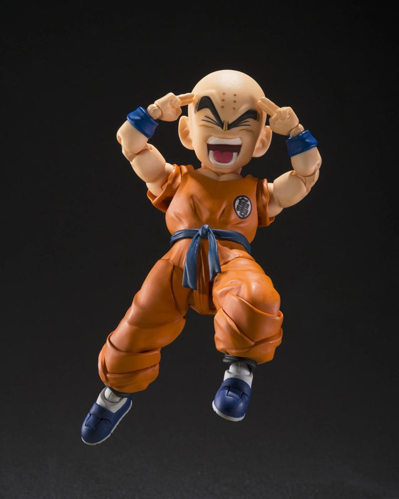 BANDAI S.H.Figuarts Dragon Ball Z Krillin Son Goku's Old Friend Action Figure