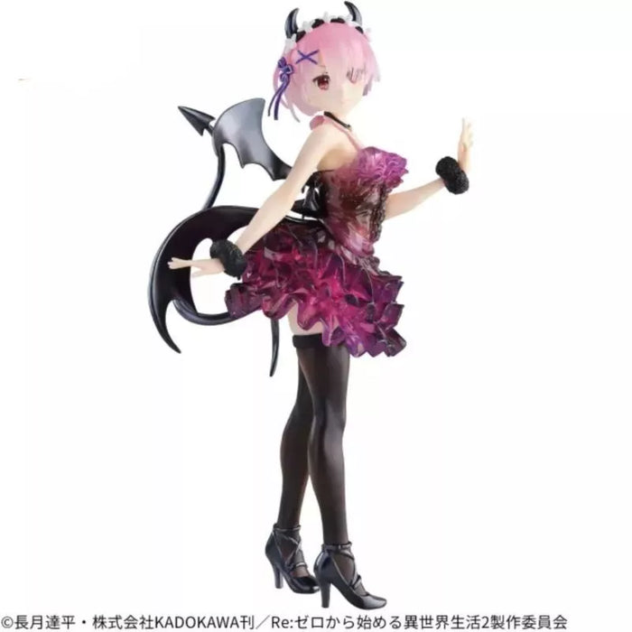 Banpresto Re:Zero ESPRESTO Clear&Dressy Ram Special color ver. Figure JAPAN