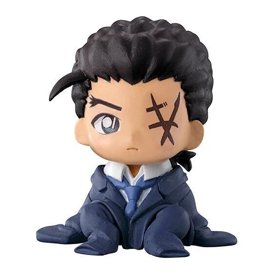 BANDAI Chijimase Tai 10 Detective Conan Komplettset Figur Kapselspielzeug JAPAN