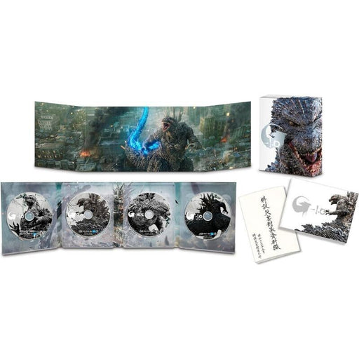 Godzilla Minus One 4K Ultra HD Blu-ray & DVD Limited Edition Box JAPAN OFFICIAL