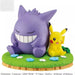 Banpresto Pokemon Pikachu & Gengar Relaxing time Figure JAPAN OFFICIAL