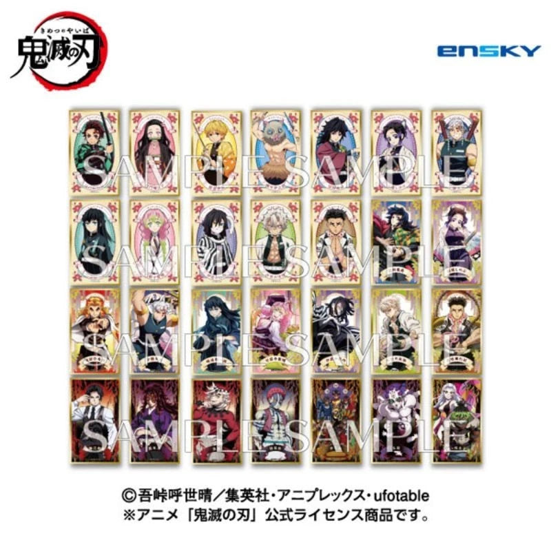 Demon Slayer Kimetsu no Yaiba Efuda Shikishi Collection 2 14Pack Box JAPAN
