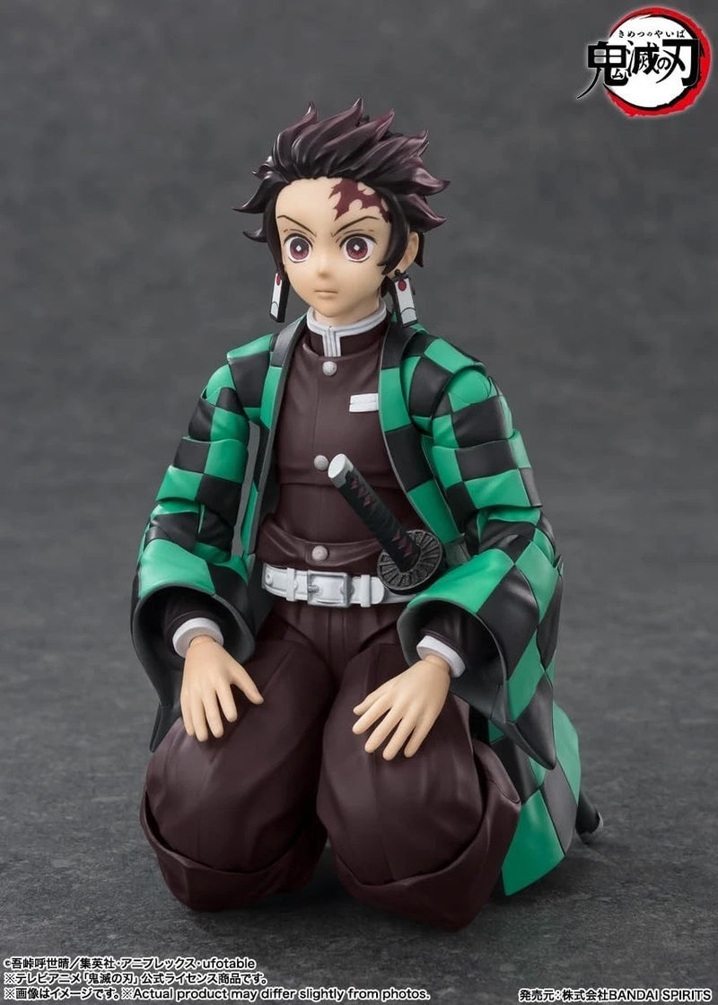 S.H.Figuarts Demon Slayer Kimetsu no Yaiba Tanjiro Kamado Action Figure JAPAN
