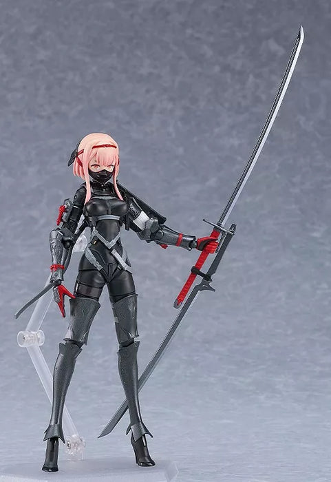 Max Factory Figma Falslander Samurai Acción Figura Oficial de Japón