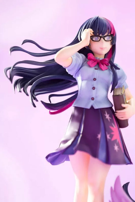 Kotobukiya meu pequeno pônei Bishoujo Twilight Sparkle 1/7 Figura Japão Oficial