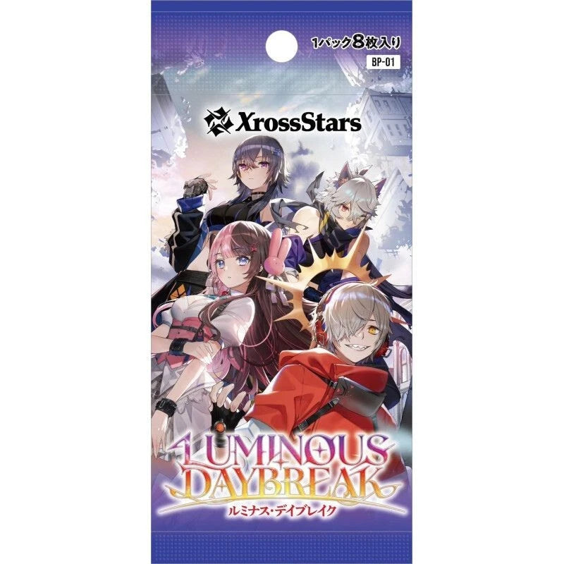 Xross Stars Luminous Daybreak Vol.1 Booster Pack Box TCG JAPON OFFICIEL