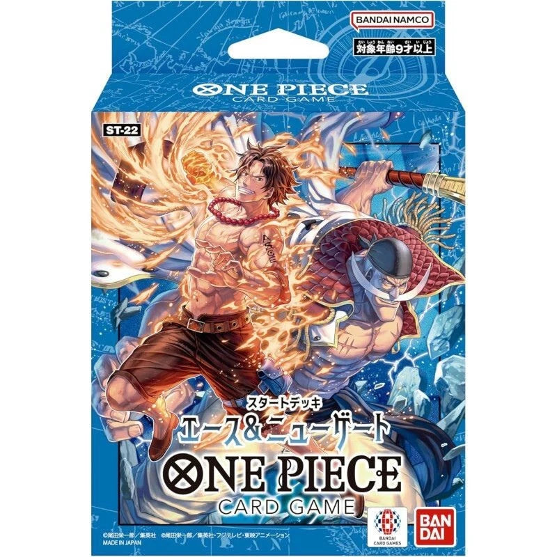 BANDAI One Piece Card Ace & Newgate Starter Deck ST-22 TCG JAPAN OFFICIAL