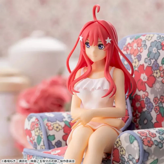 SEGA O Quintessential Quintuplets Itsuki Nakano Premium Chokonose Figura Japão