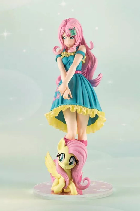 Kotobukiya mi pequeño pony bishoujo fluttershy 1/7 figura oficial de japón