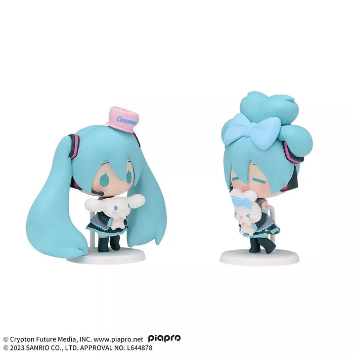 SEGA Hatsune Miku x Cinnamoroll mini figure Set of 2 JAPAN OFFICIAL