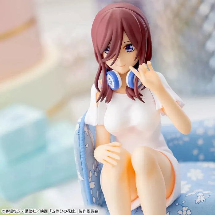 SEGA The Quintessential Quintuplets Miku Nakano Premium Chokonose Figure JAPAN