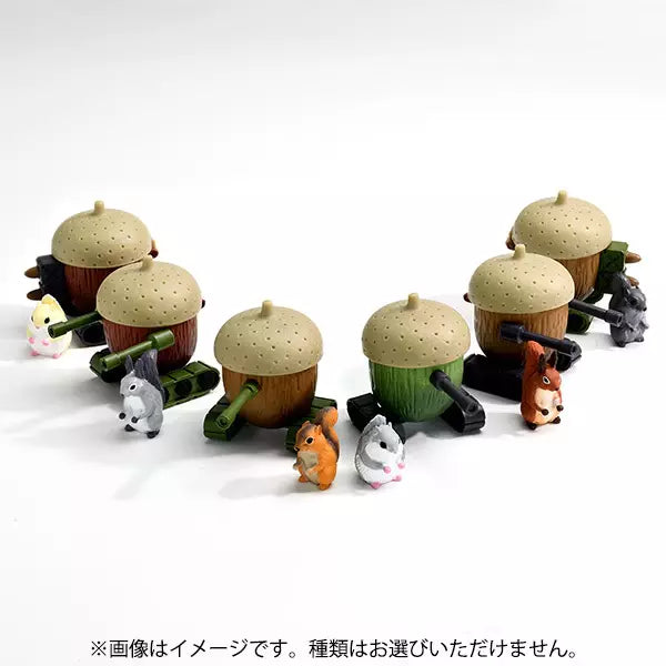 Yell Donguri Tank Figure Set of 6 Capsule Toy JAPAN OFFICIAL