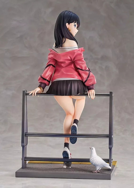 Gridman Dynazenon x Azur Lane Rikka Takarada Blue Sky Station 1/7 Figura Japão