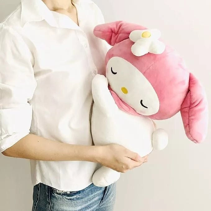 Moripiro Sanrio My Melody Sleeping Pillow Plush JAPAN OFFICIAL