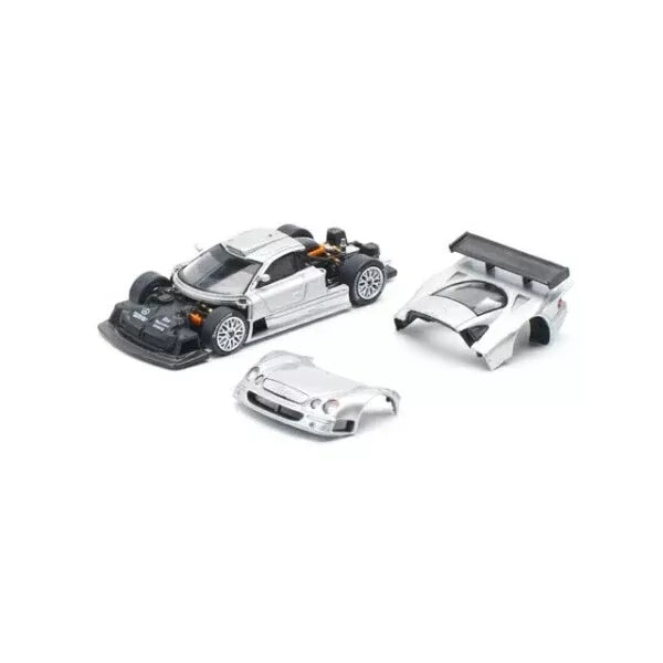 POP RACE MERCEDES-BENZ AMG CLK GTR 1/64 JAPAN OFFICIAL