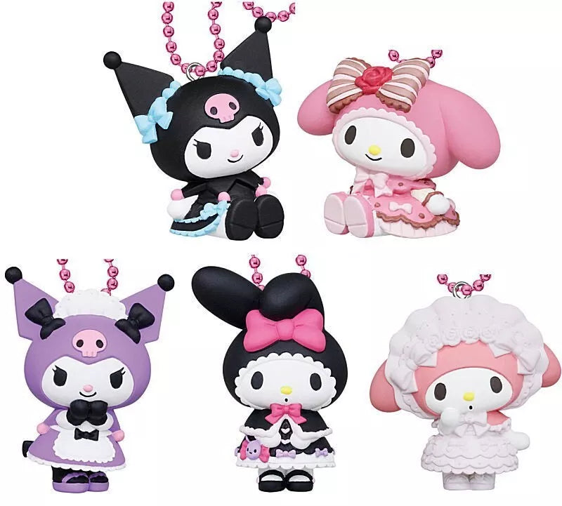 My Melody Sweet Lolita Mascot Complete Set Capsule Toy JAPAN OFFICIAL