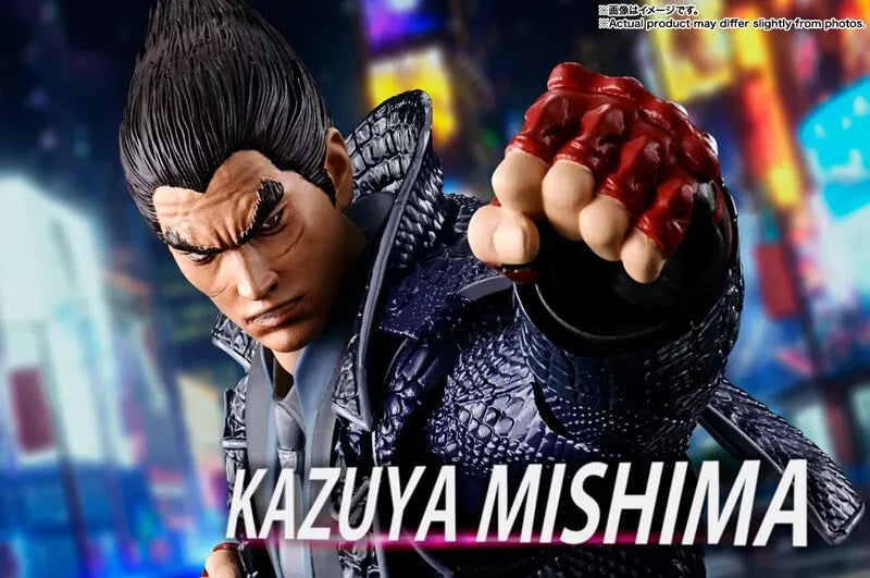 BANDAI S.H.FIGUARTS TEKKEN 8 KAZUYA MISHIMA Ação Figura Japão Oficial