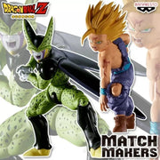 Dragon Ball Z Match Makers Super Saiyan Son Gohan VS Cell Figure Set of 2 JAPAN