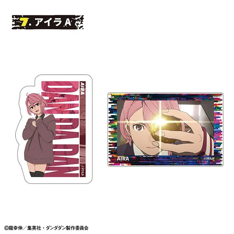 Dandadan W Diecut Clear Sticker 15Pack BOX Candy Toy JAPAN OFFICIAL