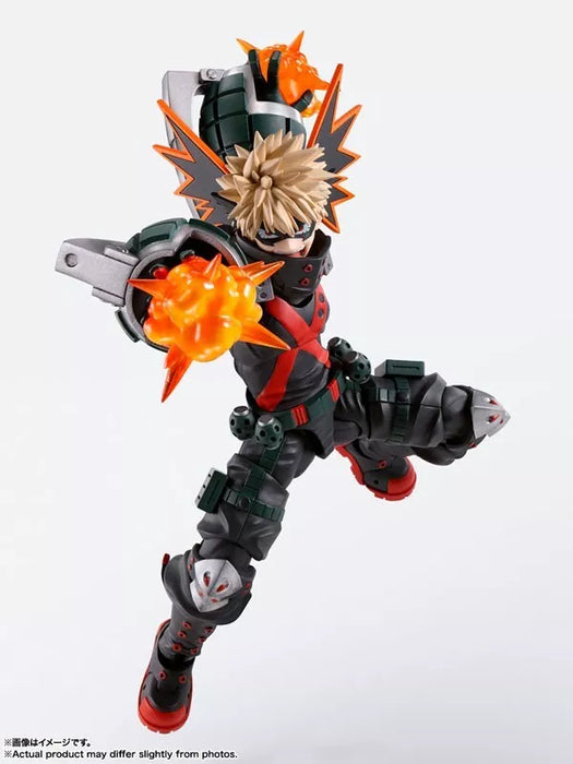 Bandai S.H.Figuarts My Hero Academia Katsuki Bakugo Figure Action Giappone Funzionario