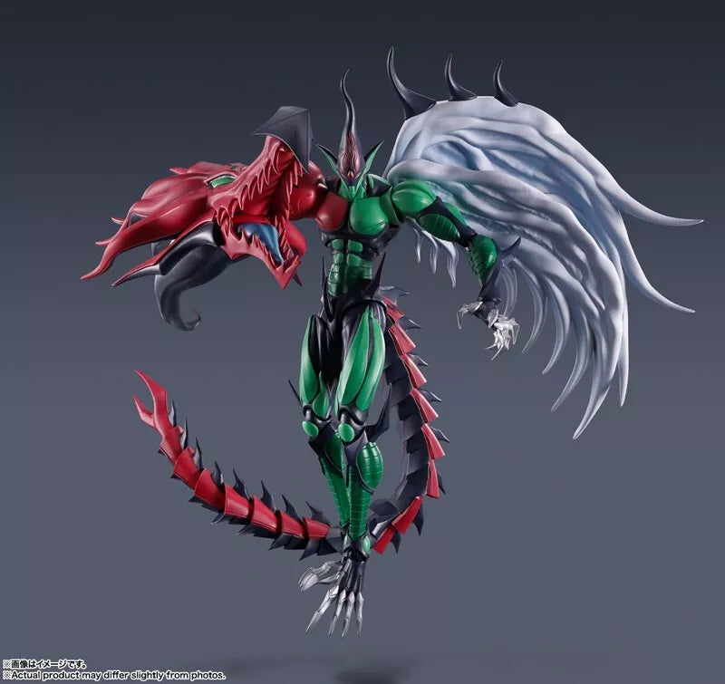 BANDAI S.H.MonsterArts Yu-Gi-Oh! Duel Monsters GX Flame Wingman Action Figure