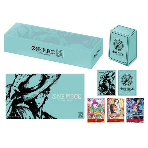 BANDAI ONE PIECE Card Game 1st ANNIVERSARY SET Full Set TCG JAPAN OFFICIAL