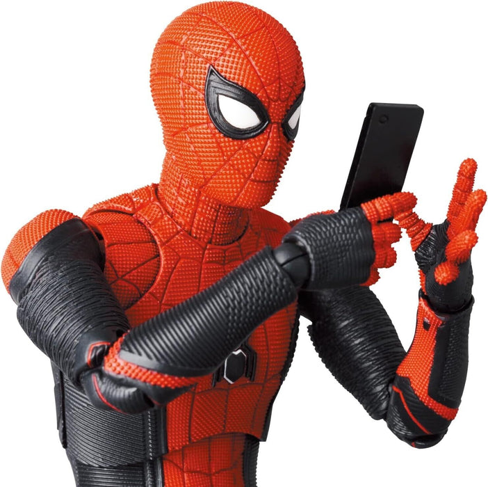 Medicom Toy Mafex No.194 Spider-Man No Way Way Figura de acción de traje mejorado en casa