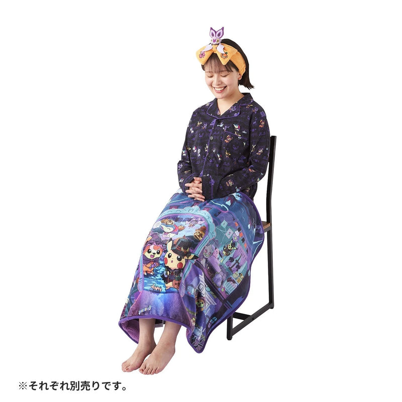 Pokemon Center Original Halloween Ghost Chateau Decke mit Beutel JAPAN