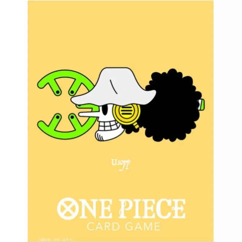 one piece card game usopp ONE PIECE Card Game Limited Card Sleeve Premium Matte Vol. 2 Usopp