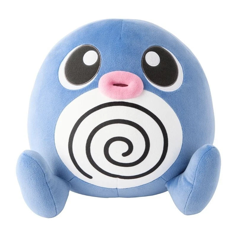 Pokemon Center Original Motchiritchi Poliwag Plush Doll JAPAN OFFICIAL