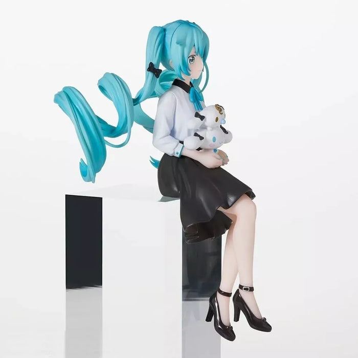 SEGA Chokonose Premium Figure Hatsune Miku Cinnamoroll Osumashi Ver. JAPAN