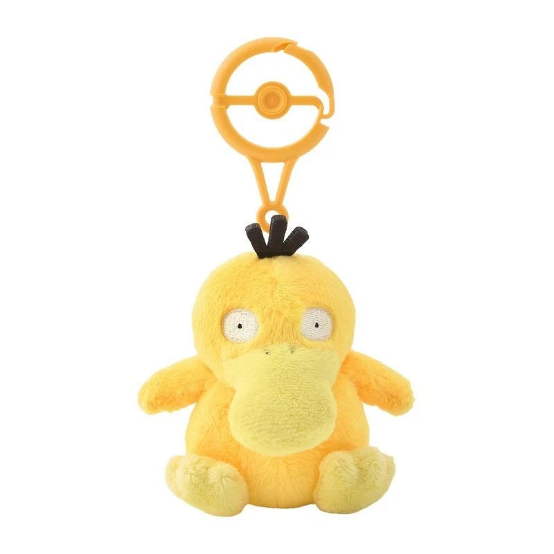Pokemon Center Original Psyduck Plush with Carabiner JAPAN OFFICIAL