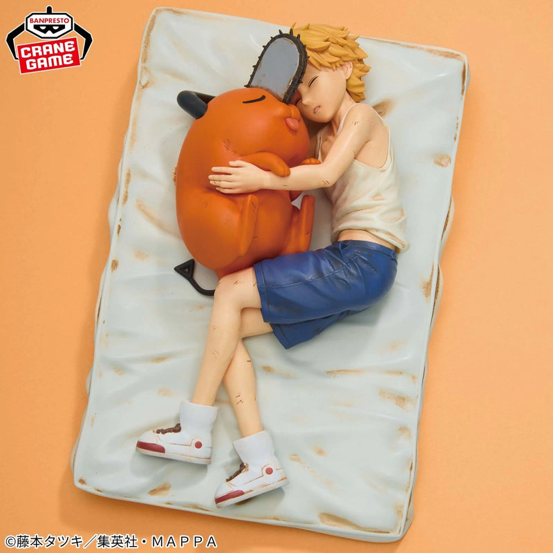 Banpresto Chainsaw Man Break Time Collection vol.4 Denji Pochita Figure JAPAN