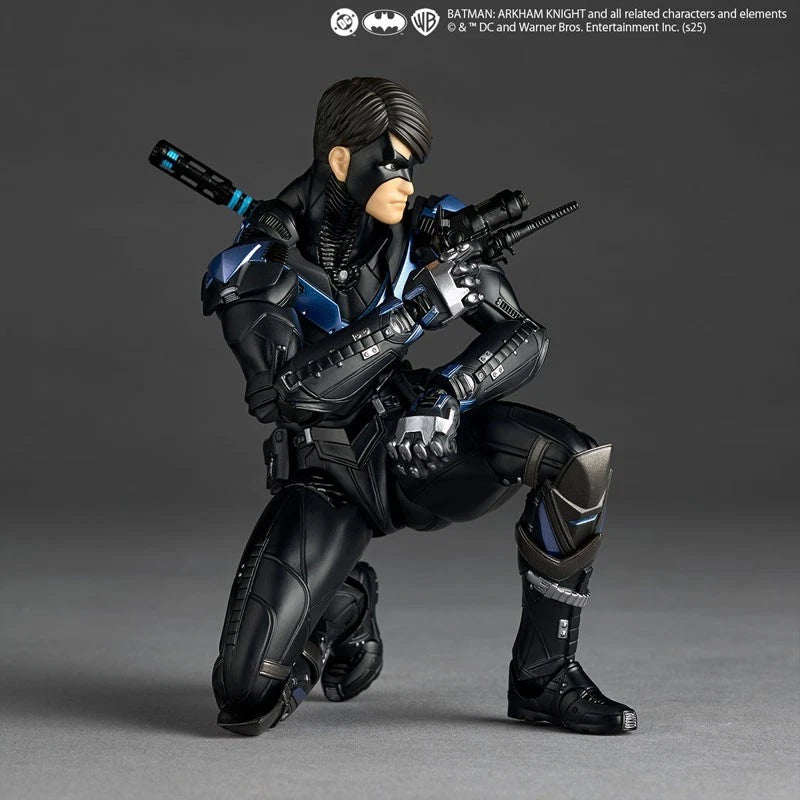 Kaiyodo Revoltech Amazing Yamaguchi Batman Arkham Knight Nightwing Action Figure