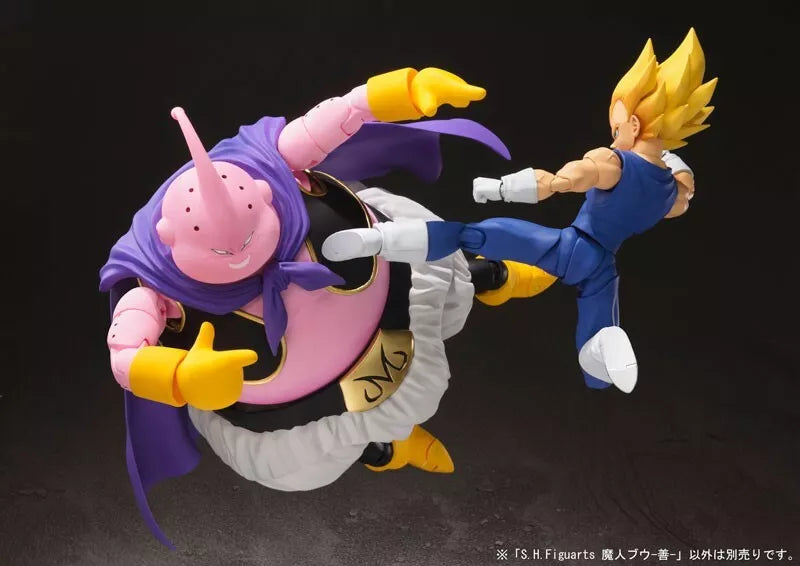 BANDAI S.H.Figuarts Dragon Ball Z Majin Buu Good Action Figure JAPAN OFFICIAL