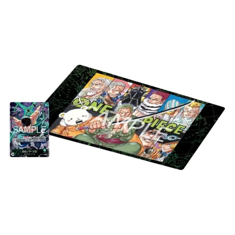 ONE PIECE Card Game Official Playmat Limited Edition Vol.4 Promo Card Set JAPAN