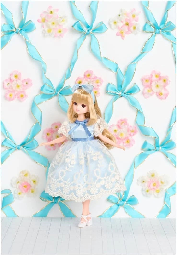 Takara Tomy Licca Chan Classical Blue Ribbo Doll LD-09 JAPAN OFFICIAL